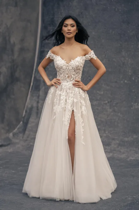 Allure Bridals Couture Dress C705 sold by Terry costa