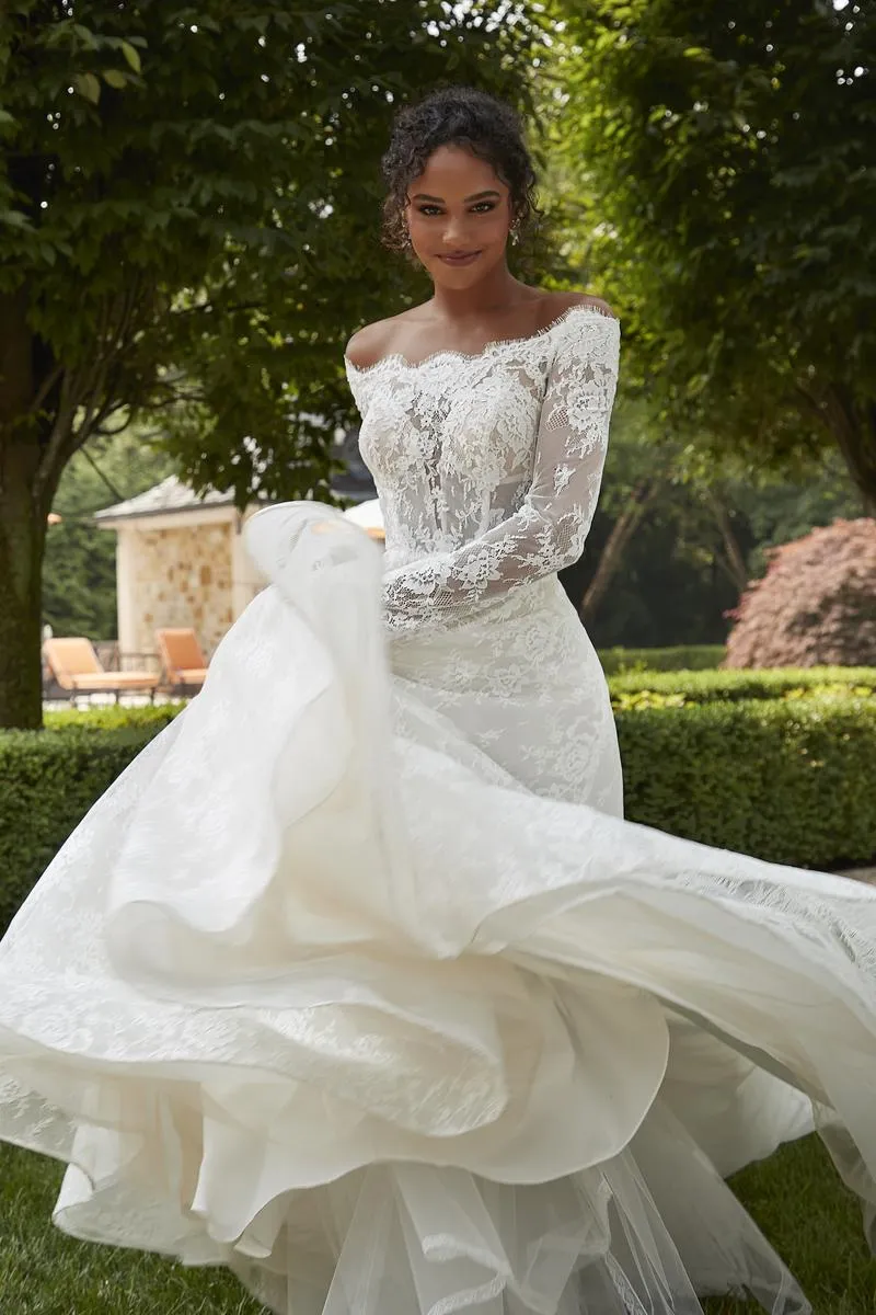 Morilee Bridal "Penelope" Wedding Dress 2601 sold by Terry costa product image thumbnail 4