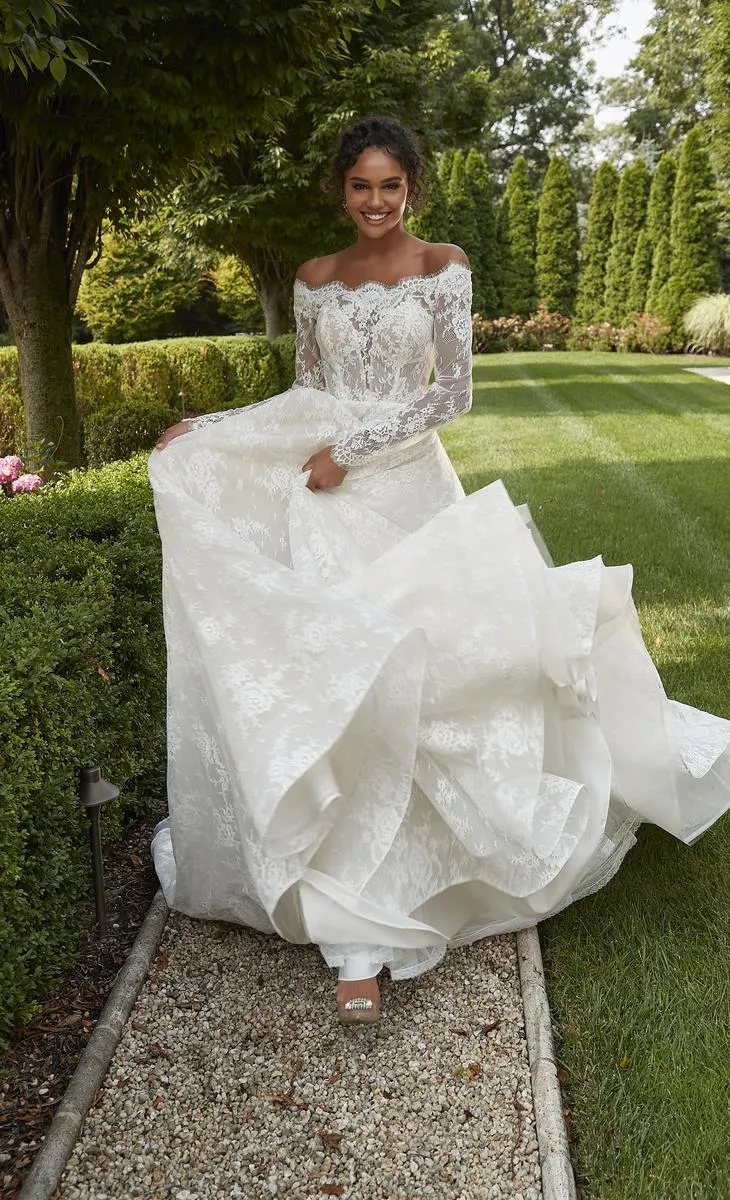 Morilee Bridal "Penelope" Wedding Dress 2601 sold by Terry costa product image thumbnail 5