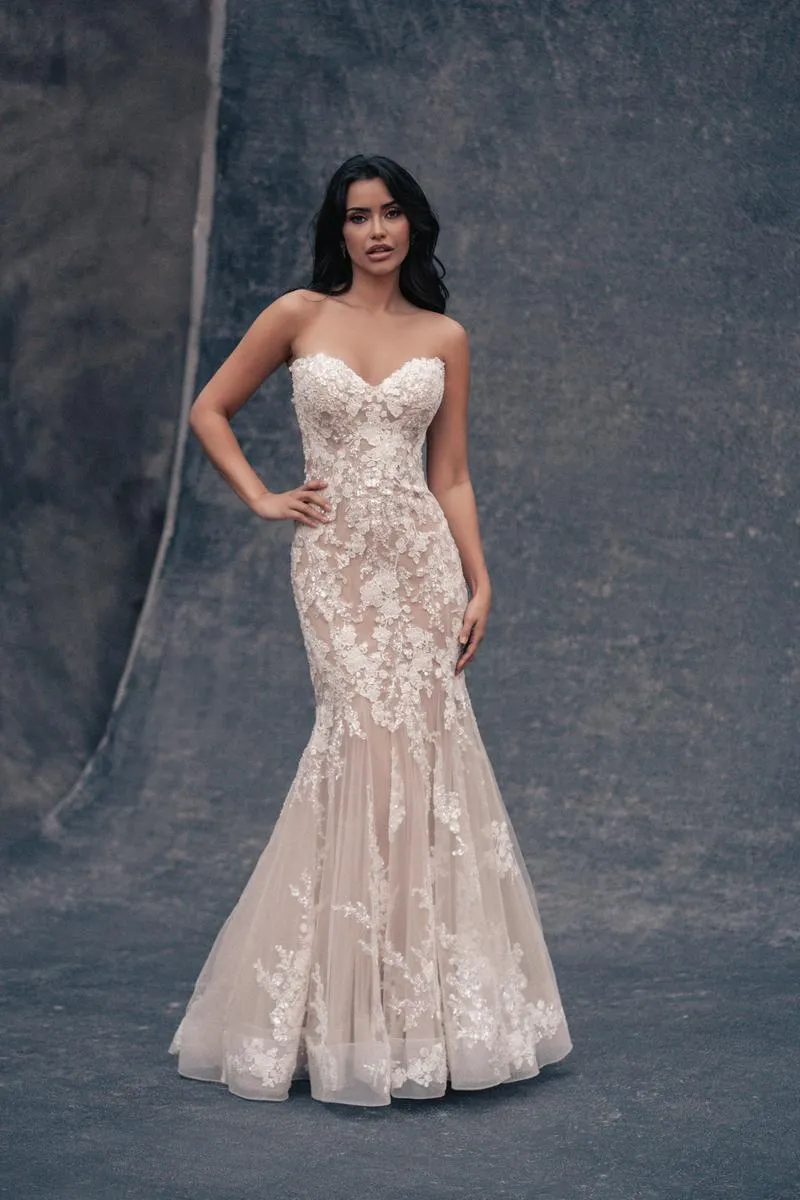Allure Bridals Couture Dress C706 sold by Terry costa