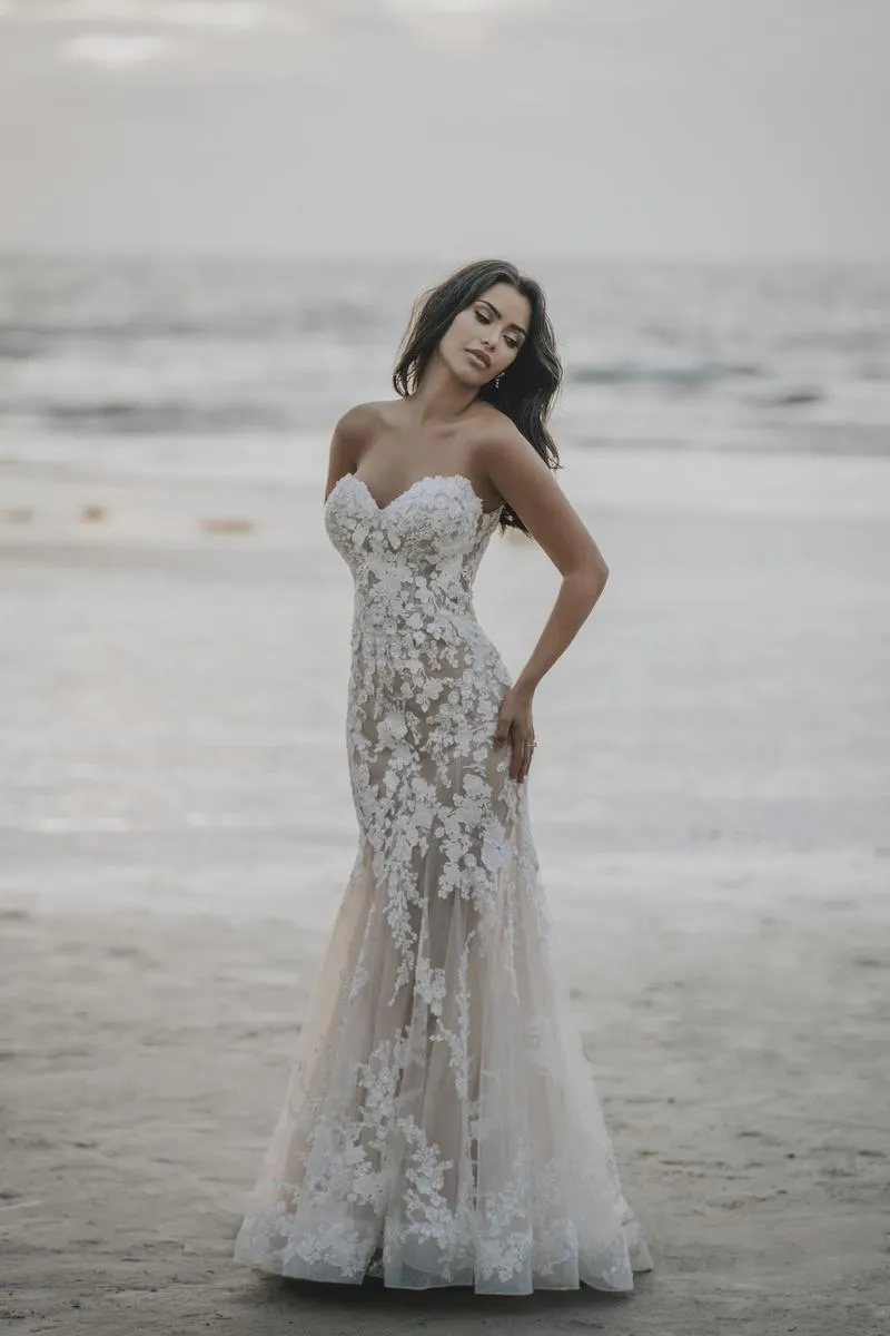 Allure Bridals Couture Dress C706 sold by Terry costa product image thumbnail 4