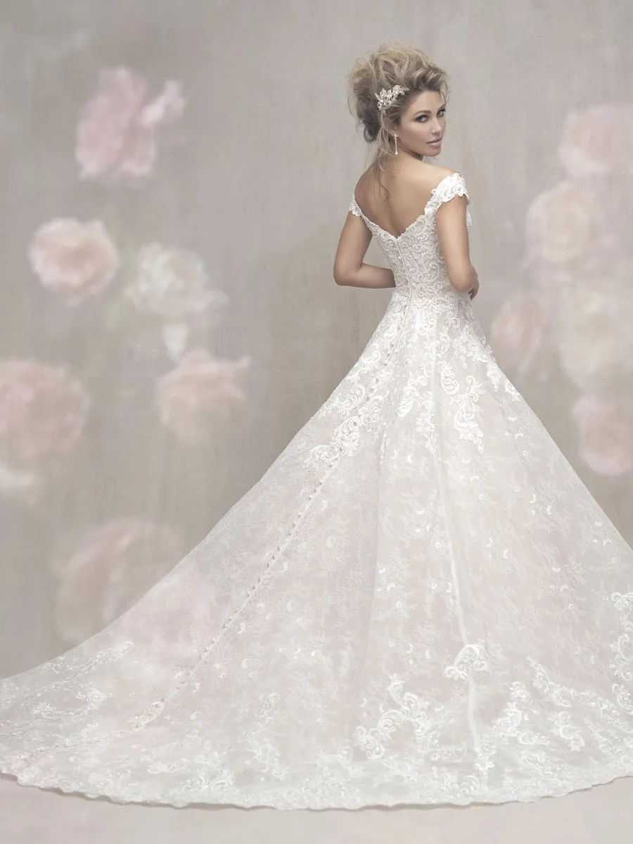 Allure Bridals Couture Dress C461 sold by Terry costa product image thumbnail 2