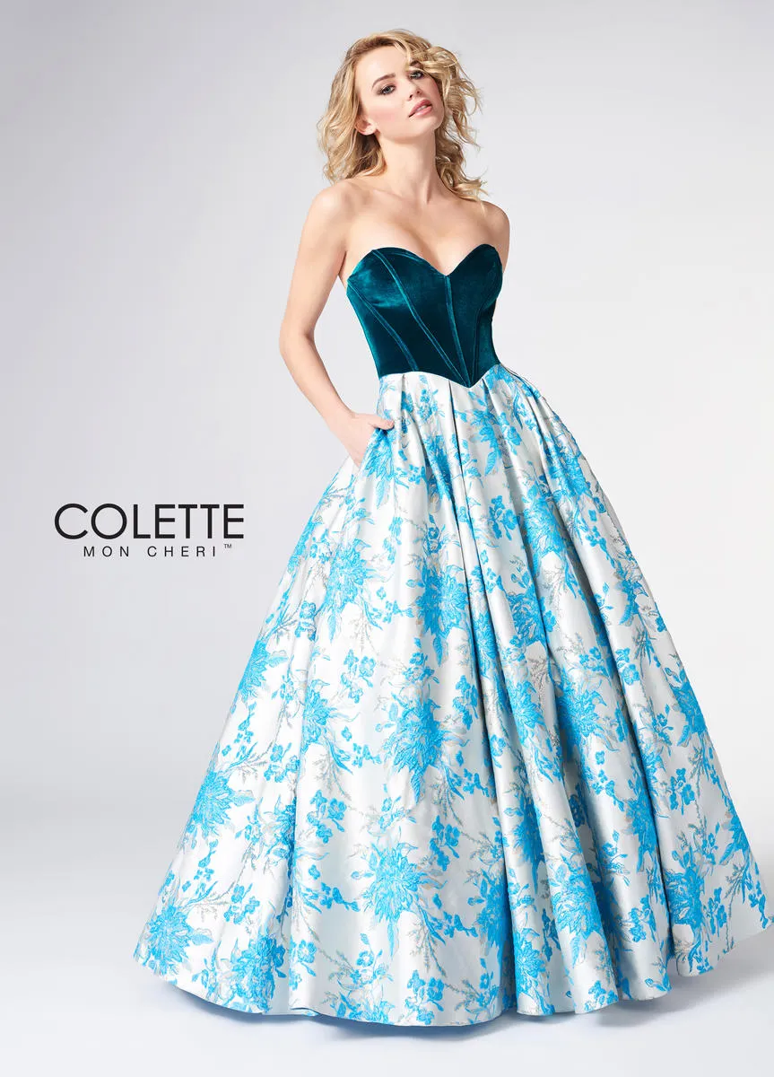 Colette for Mon Cheri Dress CL21873 sold by Terry costa