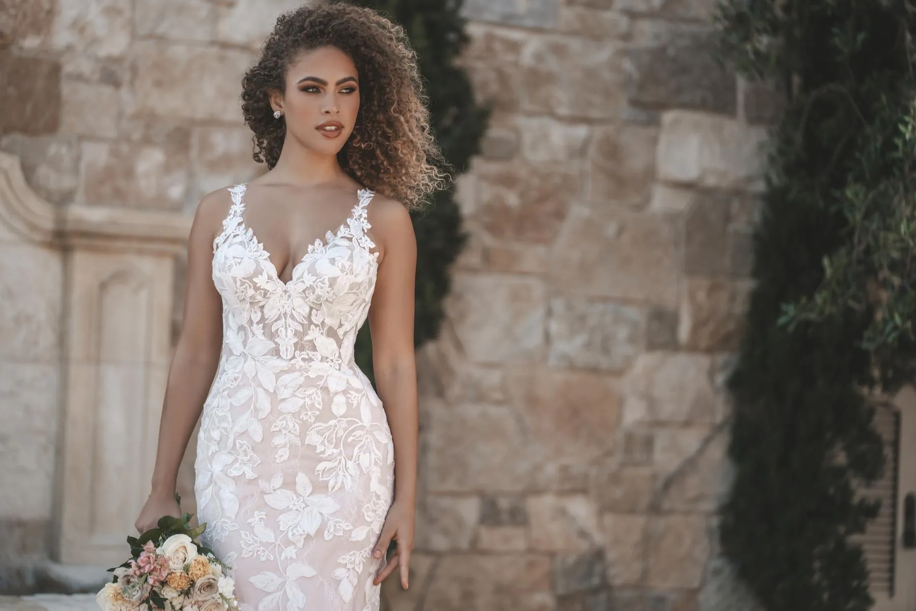 Allure Bridals Dress A1207 sold by Terry costa product image thumbnail 5