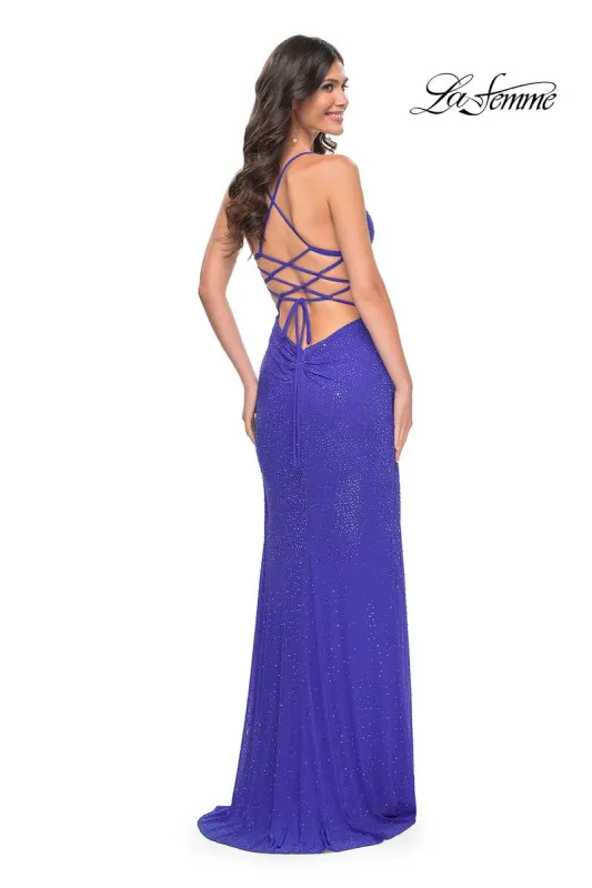Sherri Hill Lace-Up Back Sequined Dress 55406 sold by Terry costa