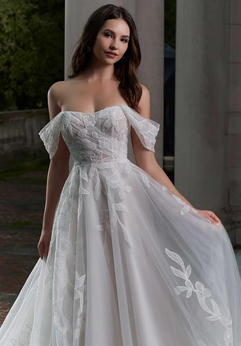Blu Bridal by Morilee "Pacifica" Wedding Dress 4170 sold by Terry costa product image thumbnail 4