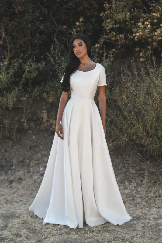 Allure Bridals Modest Dress M723 sold by Terry costa