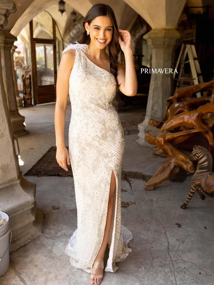 Primavera Couture Long Dress 3921 sold by Terry costa product image thumbnail 5