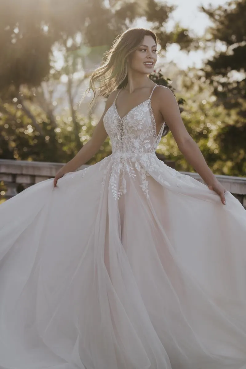 Allure Bridals Romance Dress R3657 sold by Terry costa product image thumbnail 3