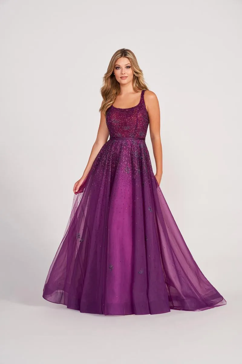 Ellie Wilde Organza Tulle Ball Gown EW34115 sold by Terry costa product image thumbnail 4