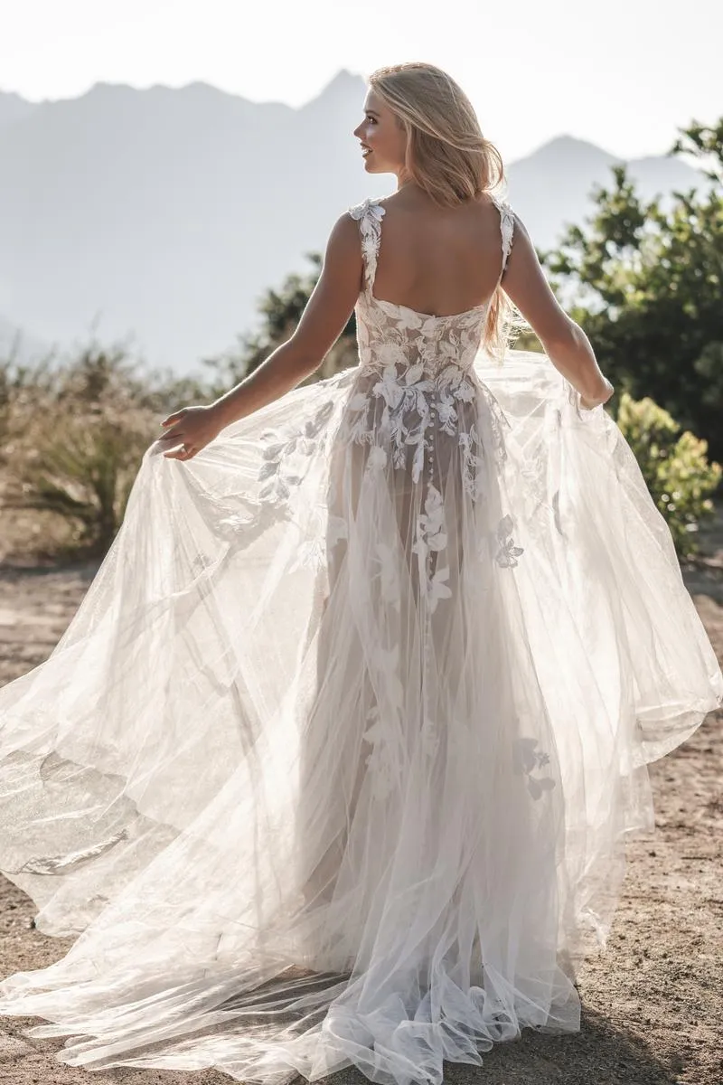 Allure Bridals Romance Dress R3702LNS sold by Terry costa product image thumbnail 2