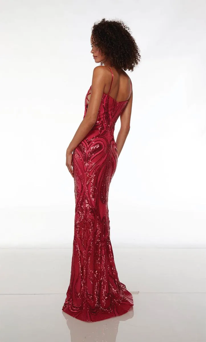 Alyce Prom Dress 61563 sold by Terry costa product image thumbnail 2