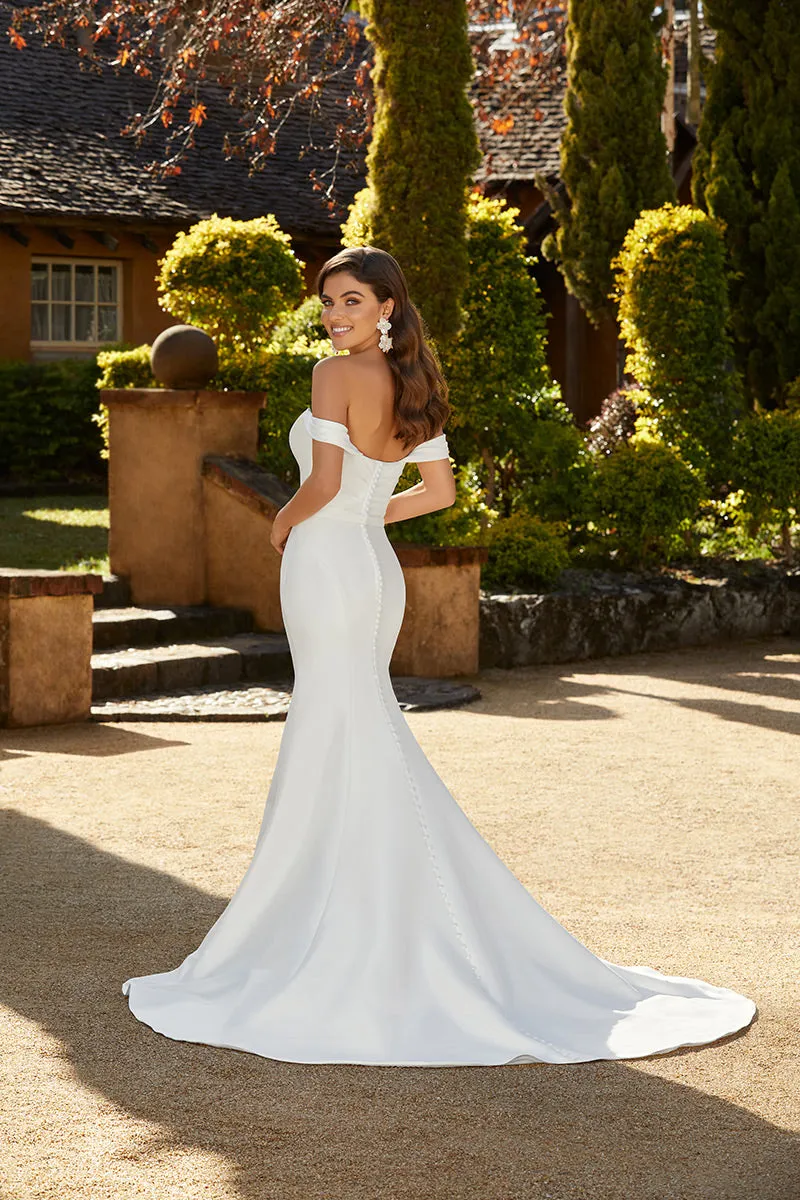 Sophia Tolli Bridal "Zendaya" Wedding Dress Y12237 sold by Terry costa product image thumbnail 4