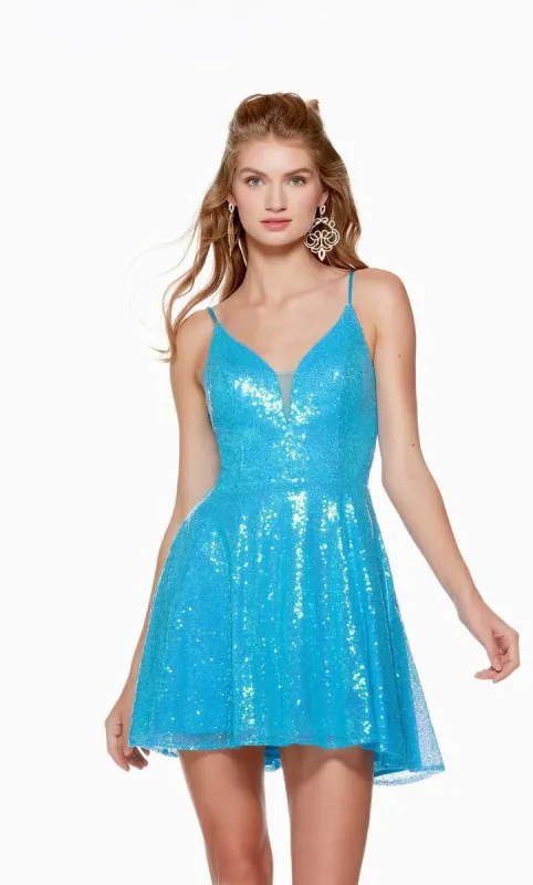 Alyce Paris Homecoming Dress 3124 sold by Terry costa