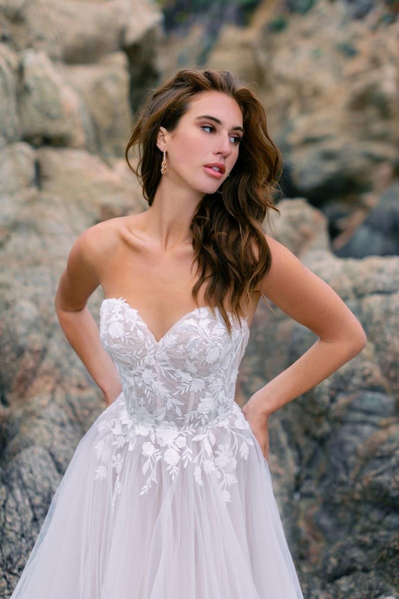 Wilderly Bride by Allure Dress F327L sold by Terry costa product image thumbnail 4