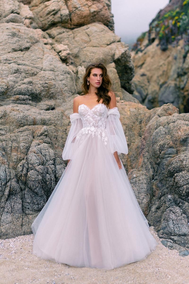 Wilderly Bride by Allure Dress F327L sold by Terry costa product image thumbnail 2
