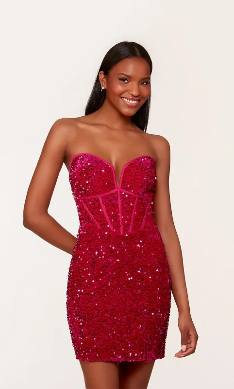 Alyce Paris Homecoming Dress 4745 sold by Terry costa