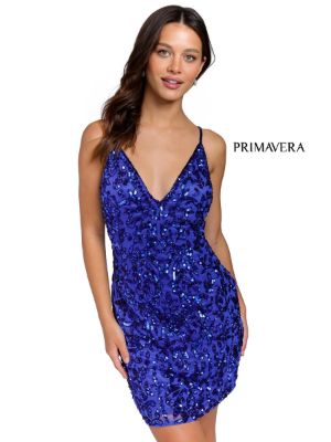 Primavera Couture Short Dress 3813 made by Primavera Couture