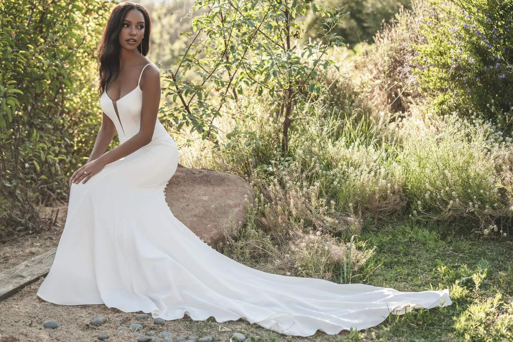Allure Bridals Romance Dress R3711 sold by Terry costa product image thumbnail 5