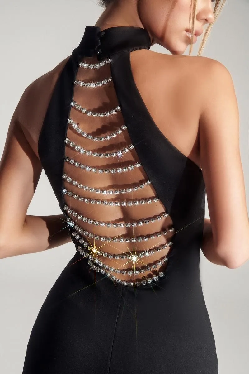 The Black Collection by Portia and Scarlett Dress PS327B sold by Terry costa