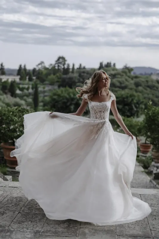 Abella by Allure Dress E307 made by Allure