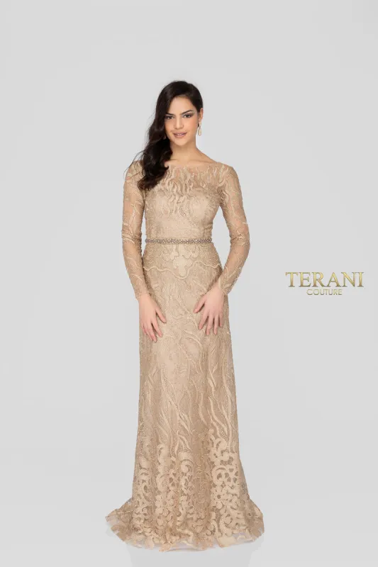 Terani Evenings Dress 1913E9229 made by Terry costa