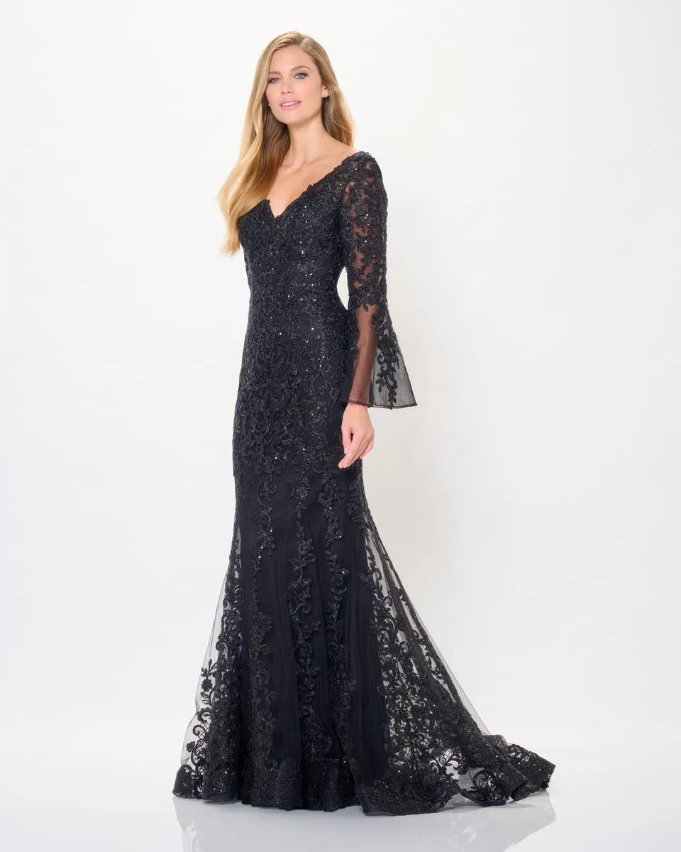 Montage by Mon Cheri Lace Evening Dress M906 sold by Terry costa product image thumbnail 3