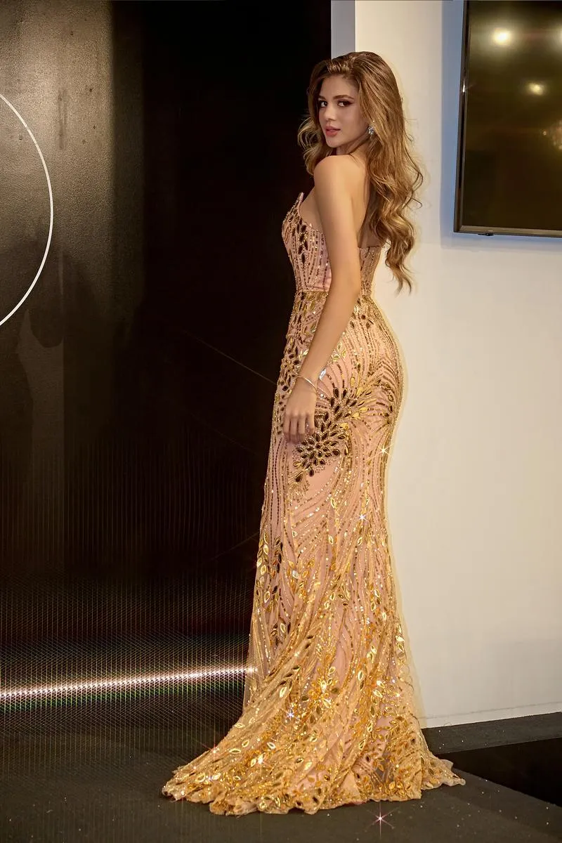 Portia and Scarlett Prom Dress PS24315 sold by Terry costa product image thumbnail 3