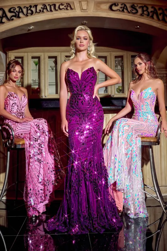 Portia and Scarlett Prom Dress PS24315 made by Terry costa