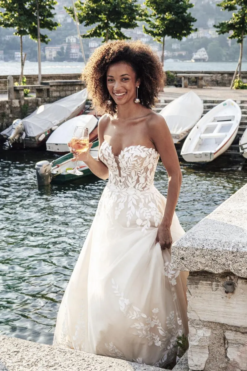 Madison James Bridal Dress MJ1014 sold by Terry costa product image thumbnail 3