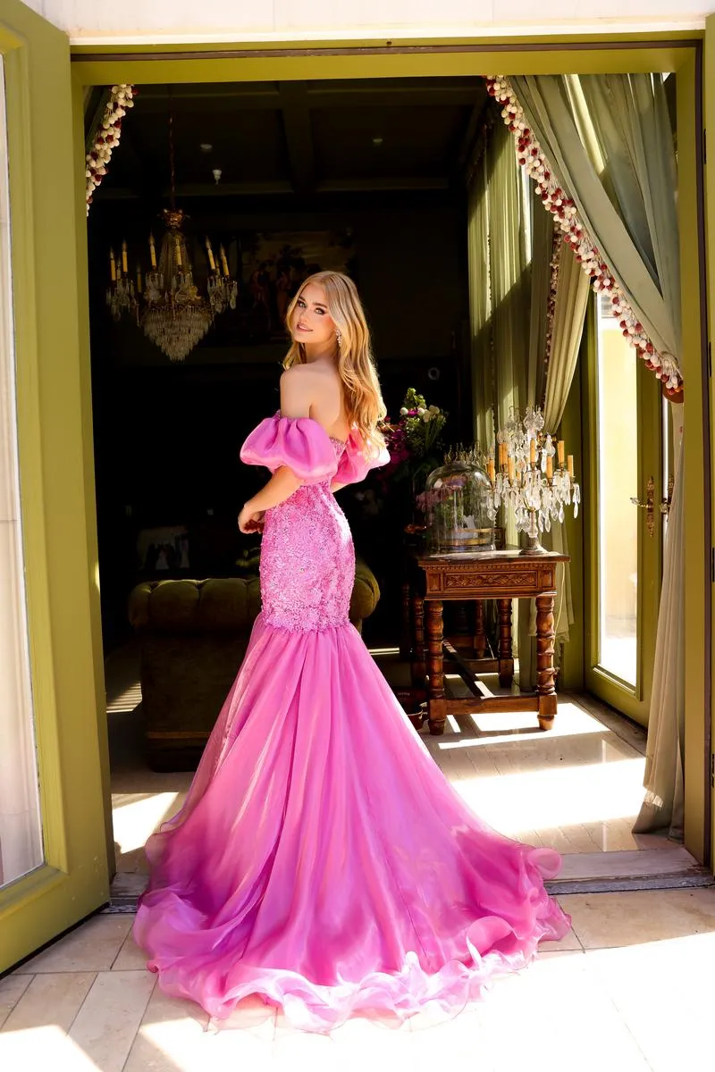 Ava Presley Mermaid Prom Dress 39570 sold by Terry costa product image thumbnail 2