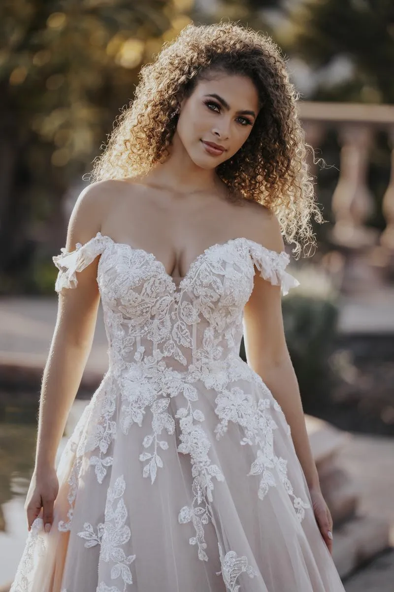 Allure Bridals Dress A1160 sold by Terry costa product image thumbnail 4