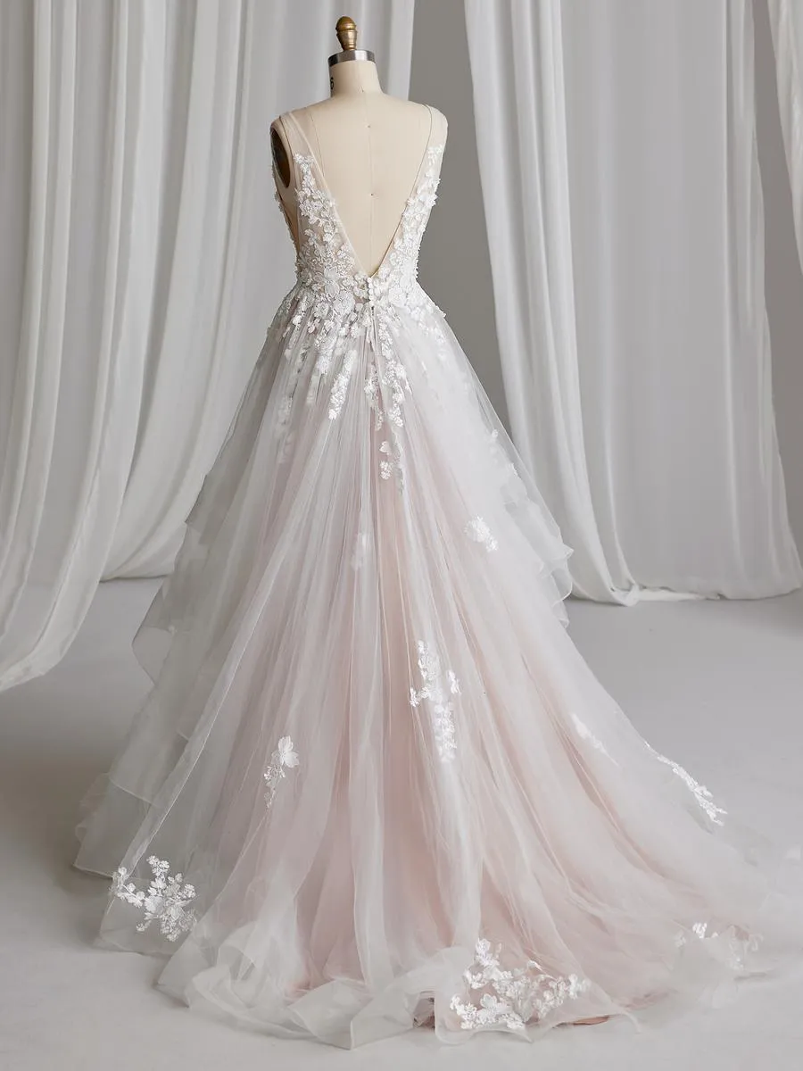 Rebecca Ingram by Maggie Sottero "Winona" Bridal Gown 23RK688 sold by Terry costa product image thumbnail 4