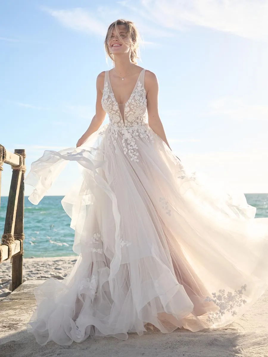 Rebecca Ingram by Maggie Sottero "Winona" Bridal Gown 23RK688 sold by Terry costa product image thumbnail 5