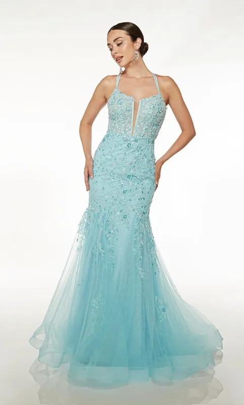 Alyce Paris Fit and Flare Corset Prom Dress 61640 sold by Terry costa