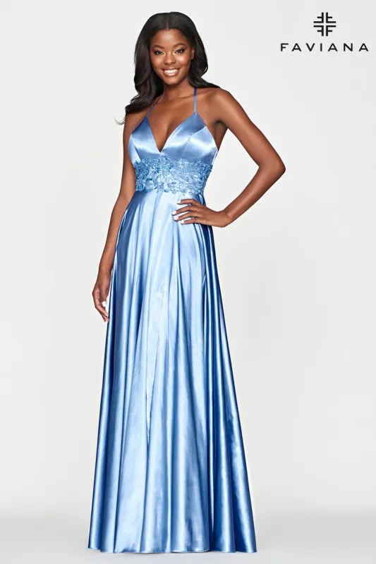 Faviana Glamour Dress S10643 made by Faviana