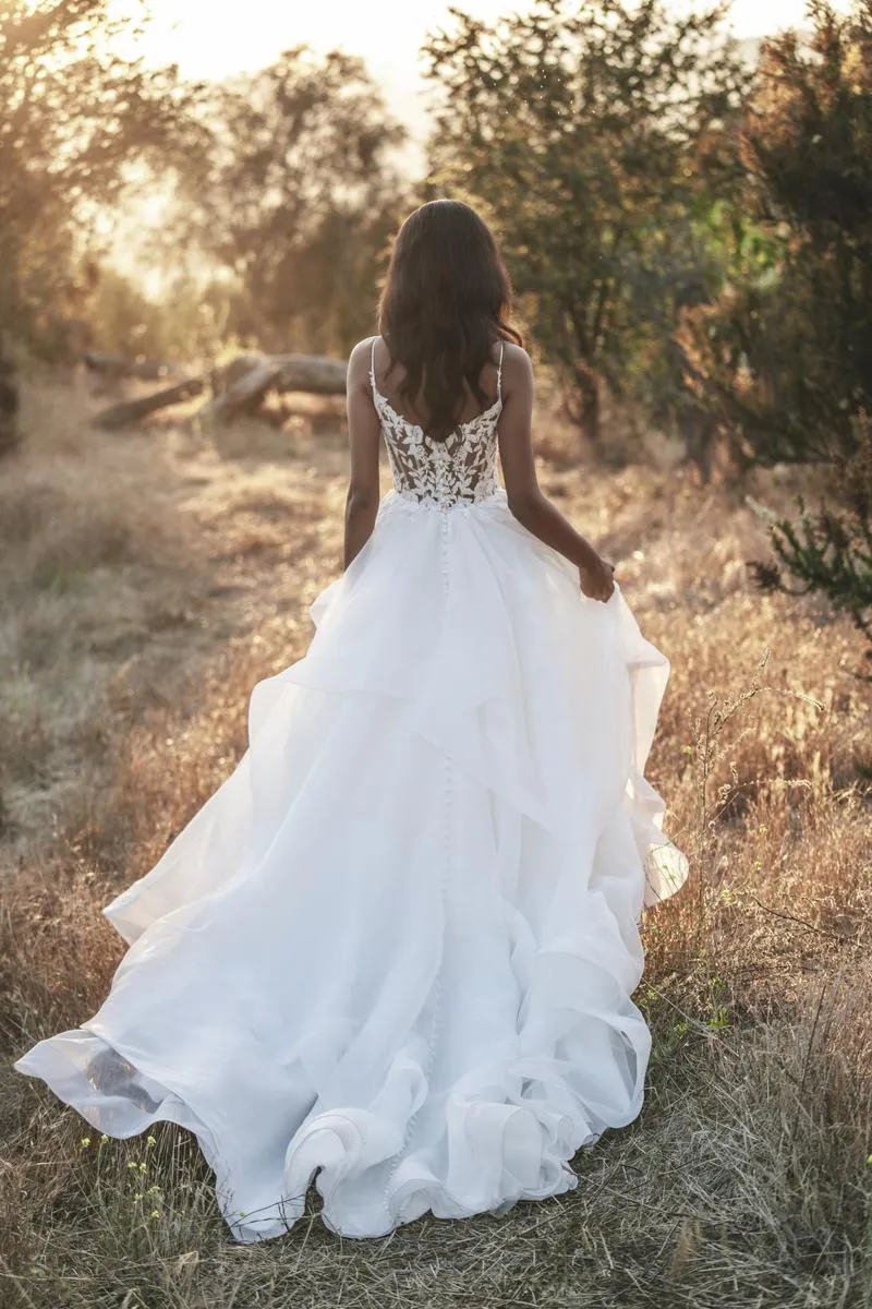 Allure Bridals Romance Dress R3703 sold by Terry costa product image thumbnail 2