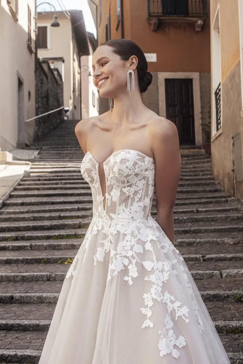 Madison James Bridal Dress MJ1005 sold by Terry costa product image thumbnail 5