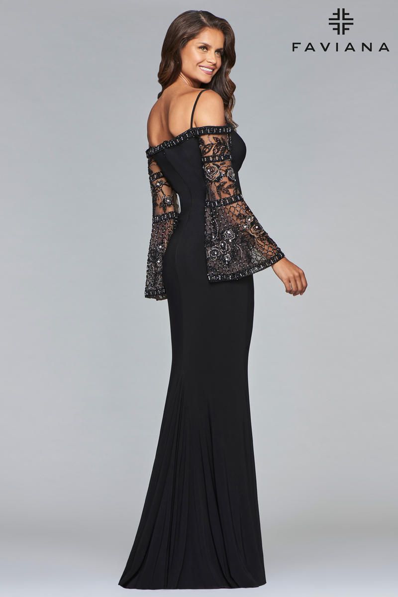 Faviana Glamour Dress S10101 sold by Terry costa product image thumbnail 2