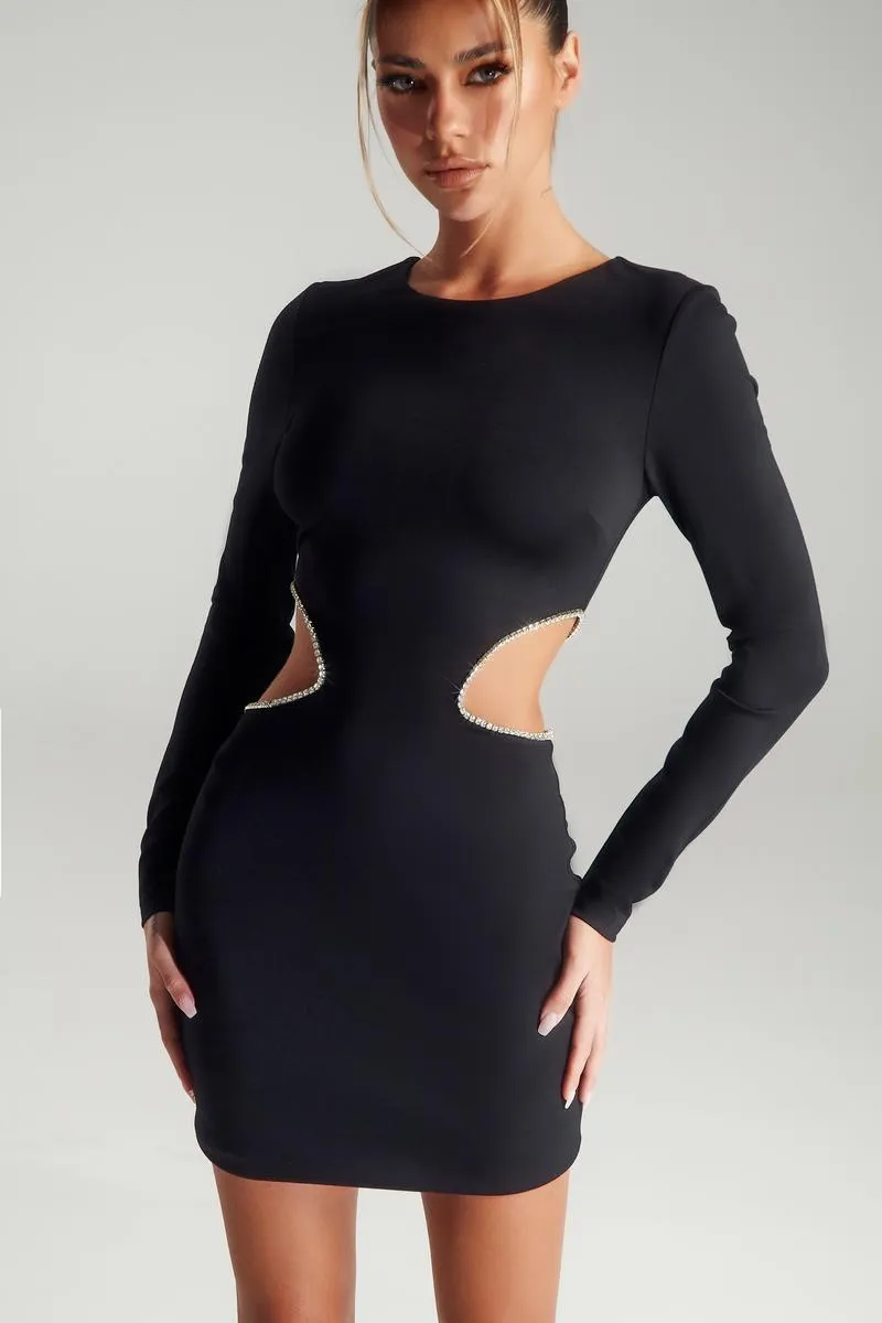 The Black Collection by Portia and Scarlett Dress PS323B sold by Terry costa