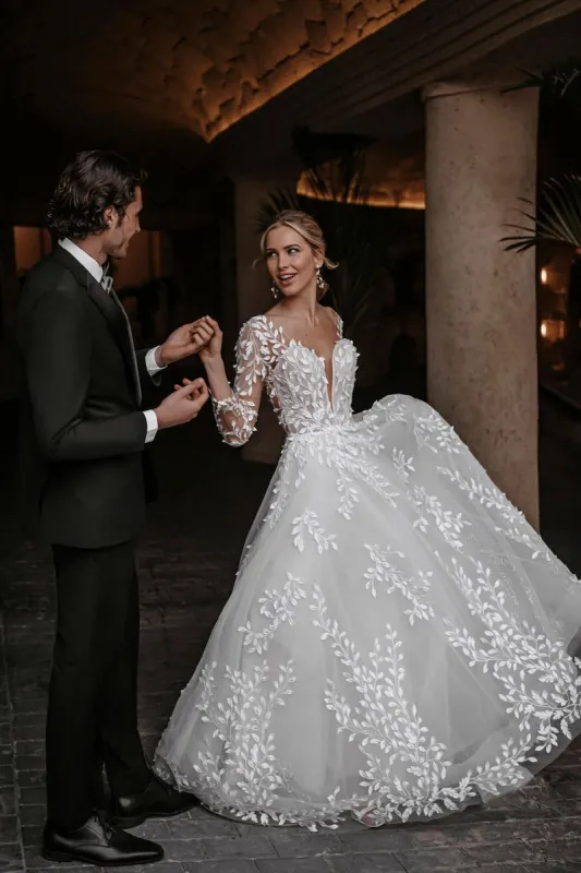 Abella by Allure Dress E266 sold by Terry costa