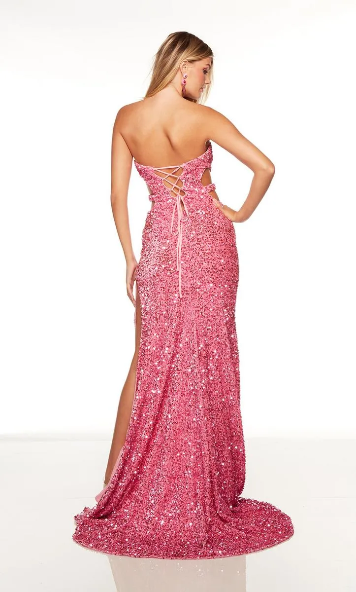 Alyce Prom Dress 61335 sold by Terry costa product image thumbnail 2