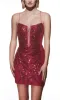Alyce Paris Plunging Open Back HoCo Dress 4890 sold by Terry costa