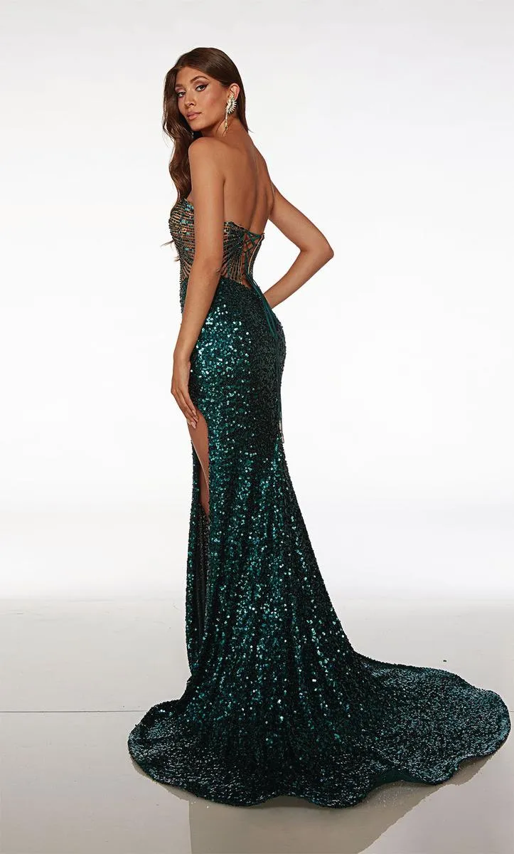 Alyce Prom Dress 61573 sold by Terry costa product image thumbnail 2