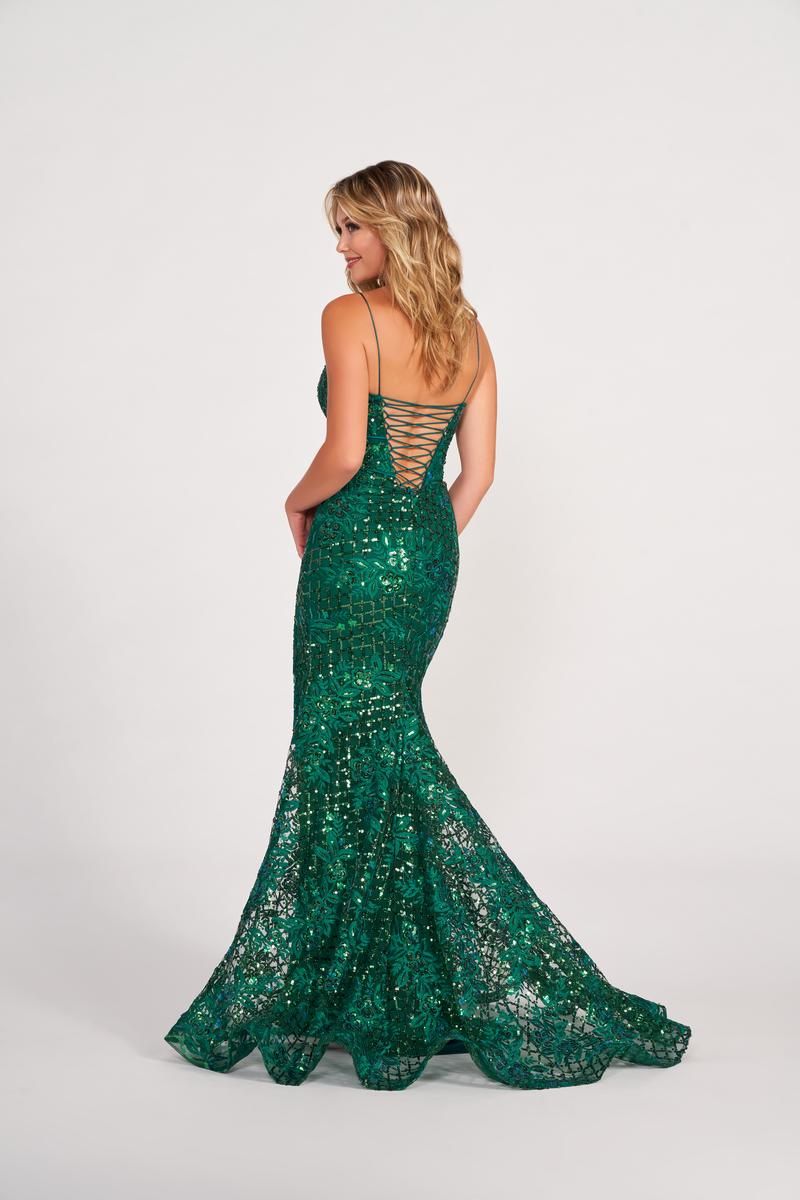 Ellie Wilde Fit and Flare Tulle Prom Dress EW34057 sold by Terry costa product image thumbnail 2