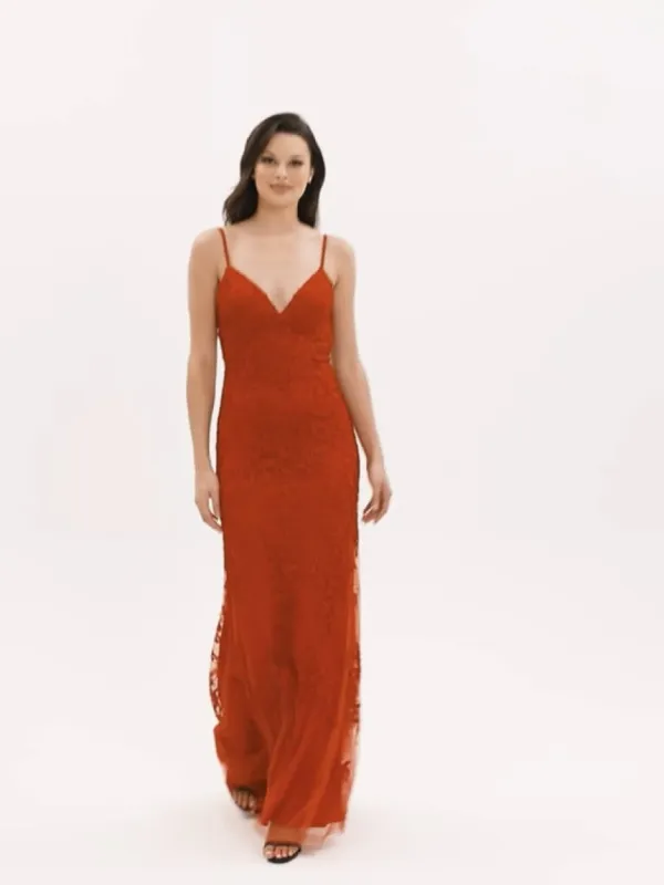 Faviana Glamour Long Lace Prom Dress S10508 made by Faviana