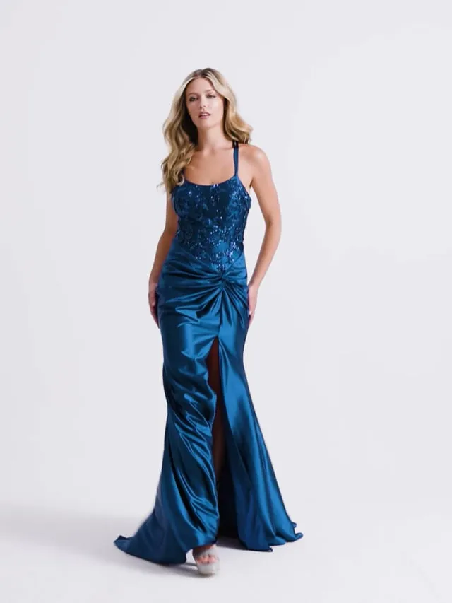 Faviana Sequin Bodice Prom Dress 11005 sold by Terry costa product image thumbnail 2