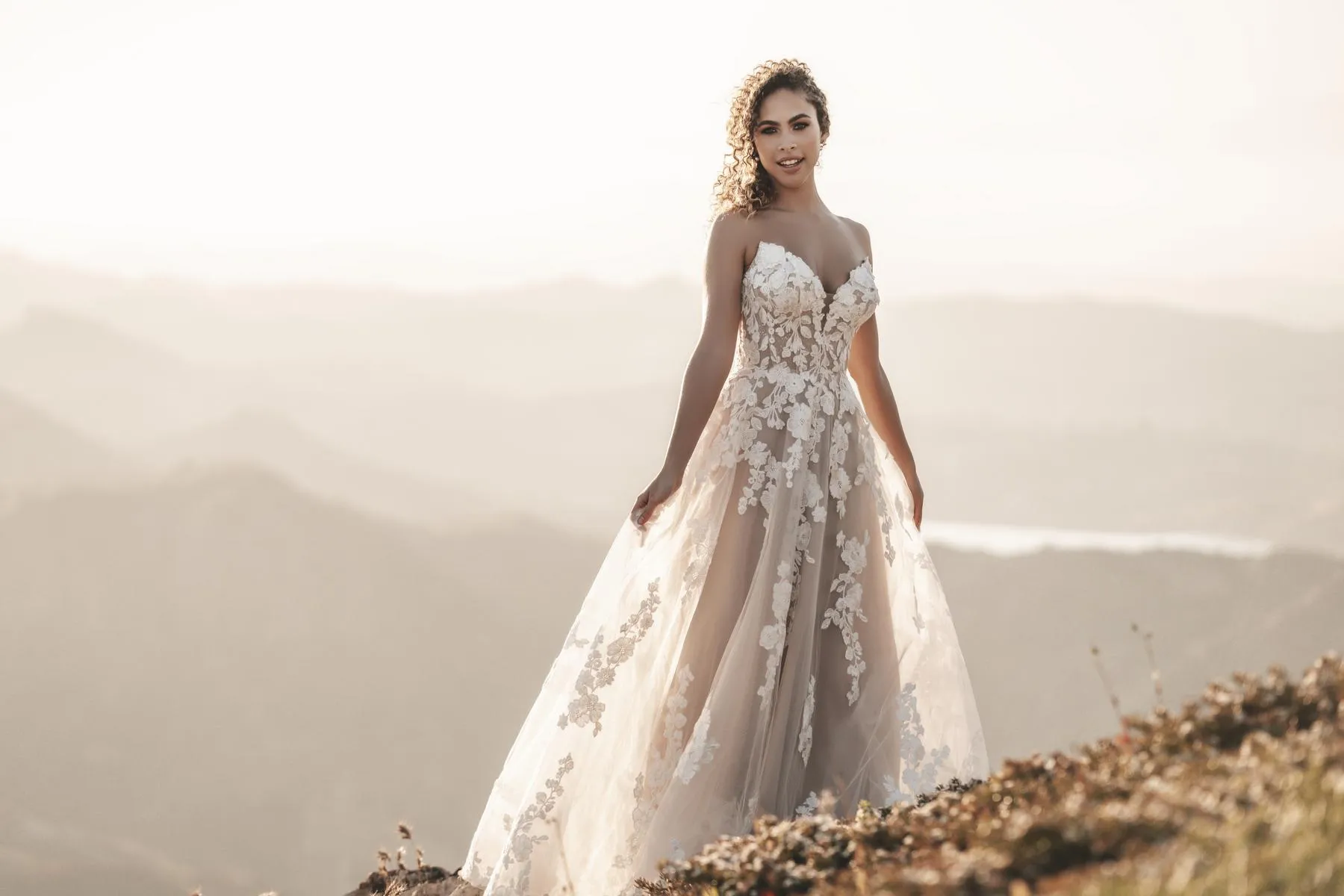 Allure Bridals Dress A1217 sold by Terry costa product image thumbnail 3