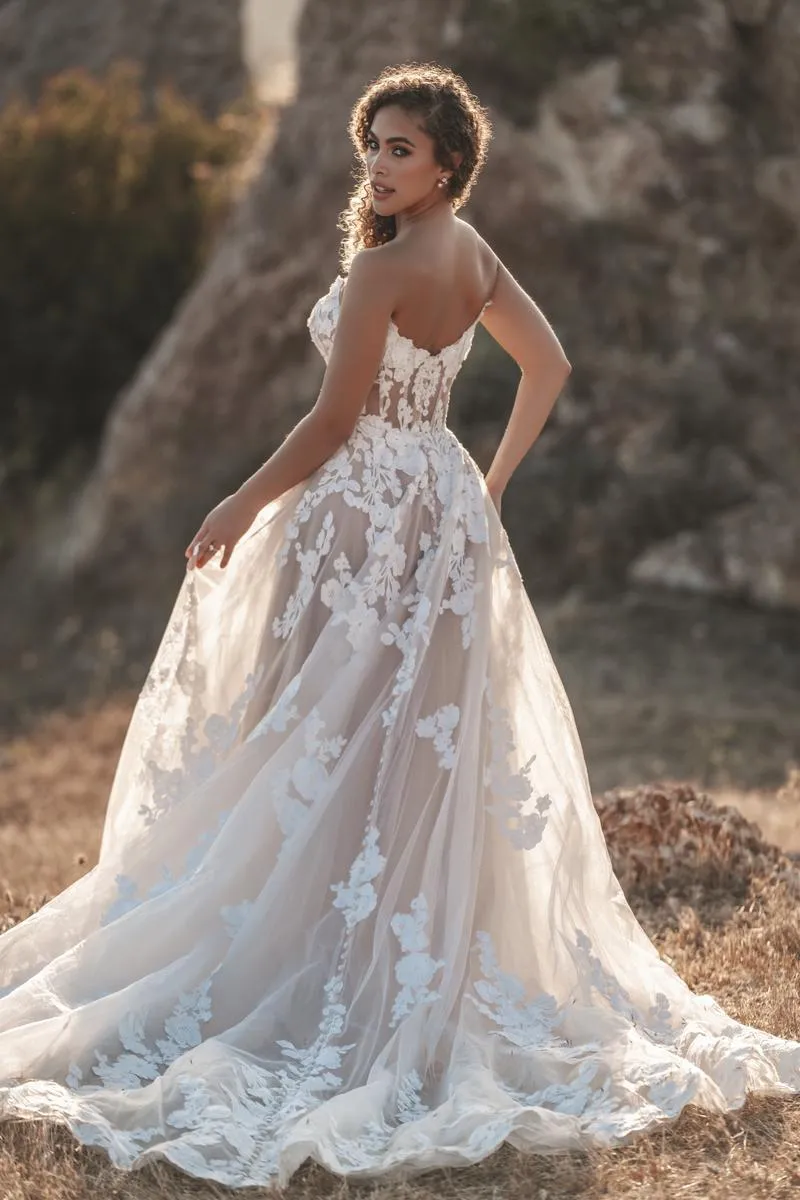 Allure Bridals Dress A1217 sold by Terry costa product image thumbnail 2
