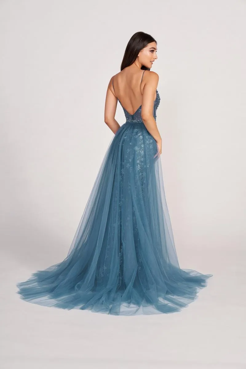 Ellie Wilde Fit and Flare Prom Dress EW34058 sold by Terry costa product image thumbnail 3